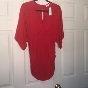 NY &Co. Rouched Long Blouse